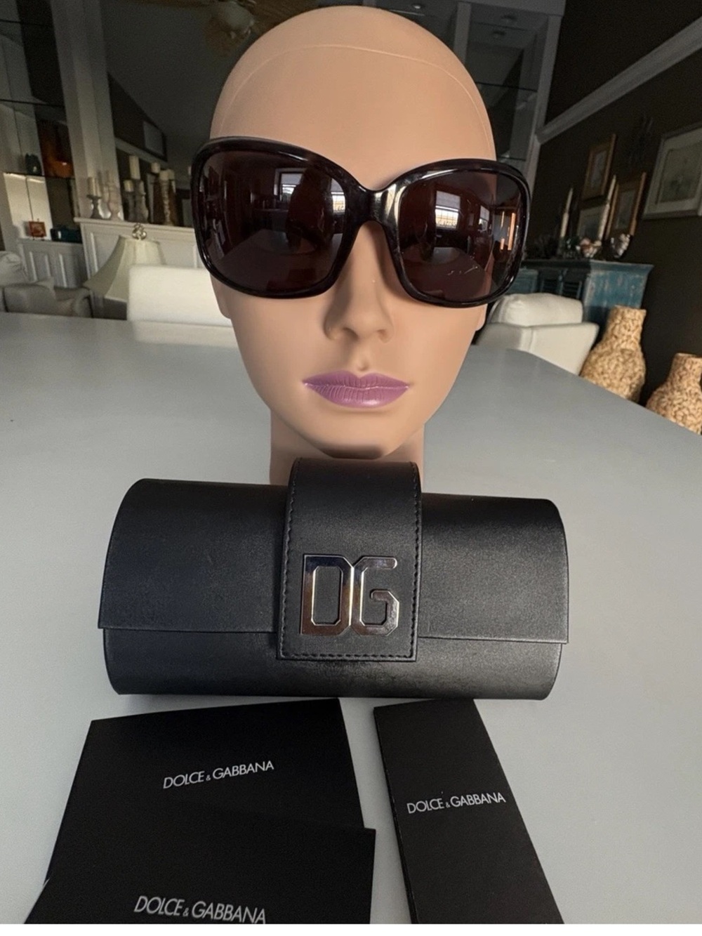 Dolce & Gabbana DG4005 502/73 Sunglasses Brown Lenses w/ Original Case & Papers